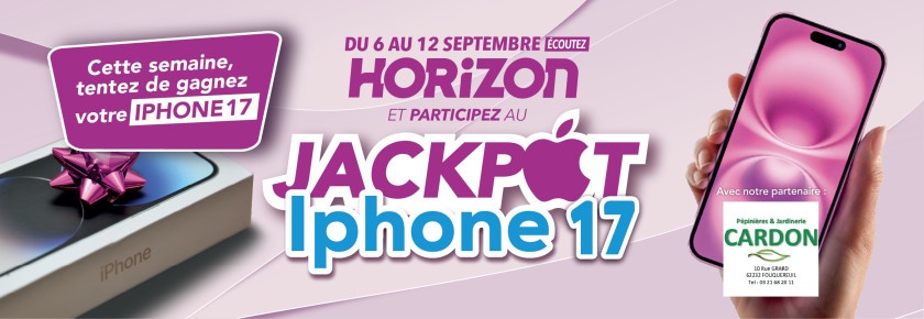 JACKPOT IPHONE 17