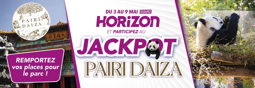 Du 05 au 09 Mai, tentez de gagner vos places pour Pairi Daiza !