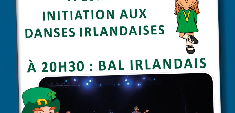 Initiations aux danses irlandaises et bal irlandais