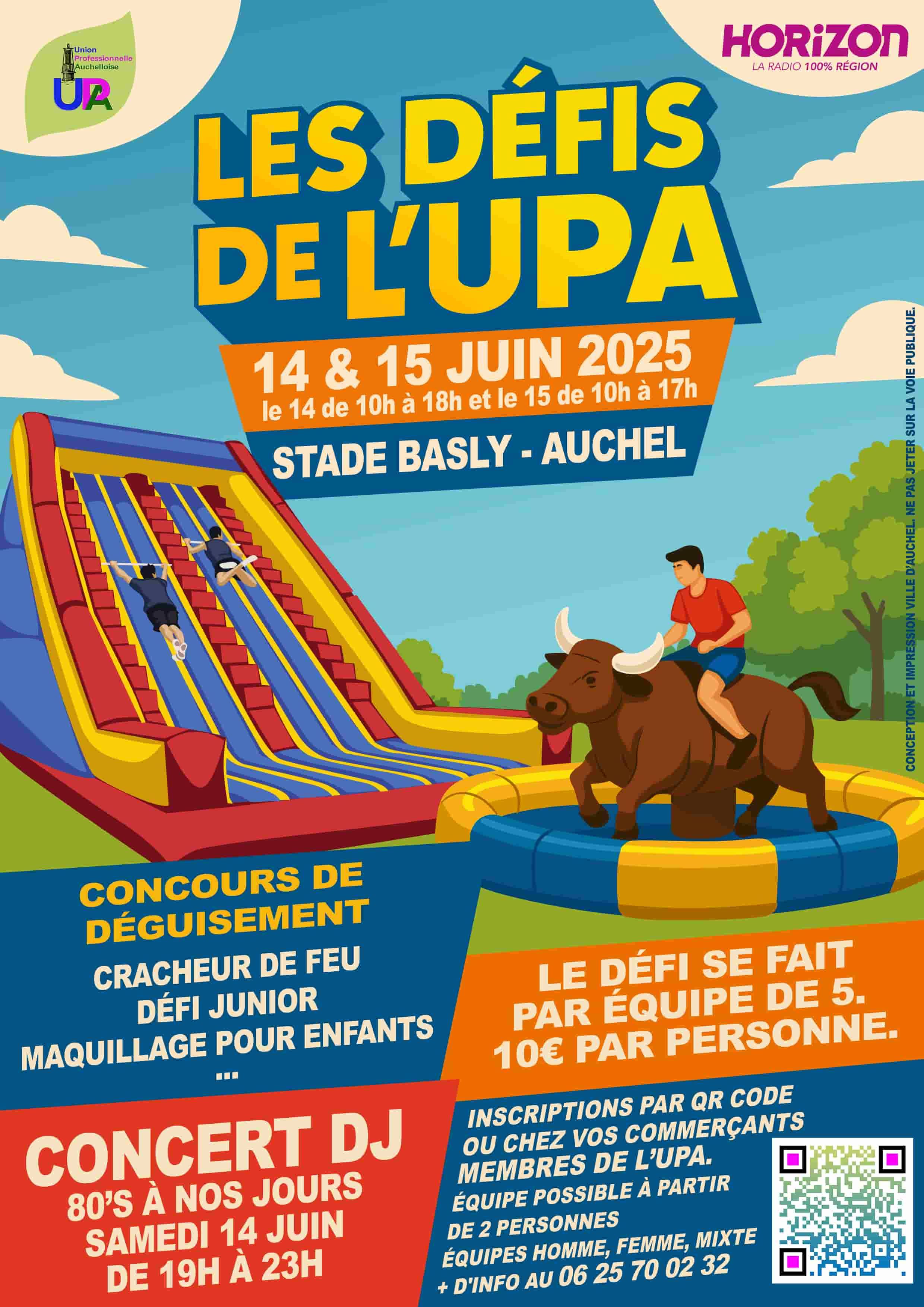 Affiche défis de l'UPA