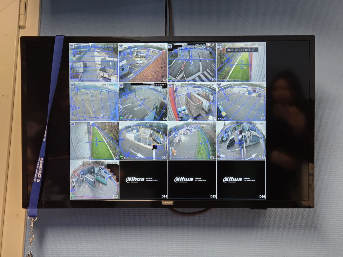 Le système de vidéosurveillance avec IA