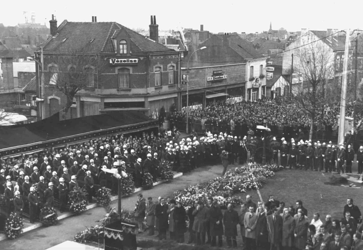 cérémonie de Liévin en hommage aux victimes du 27 décembre 1974