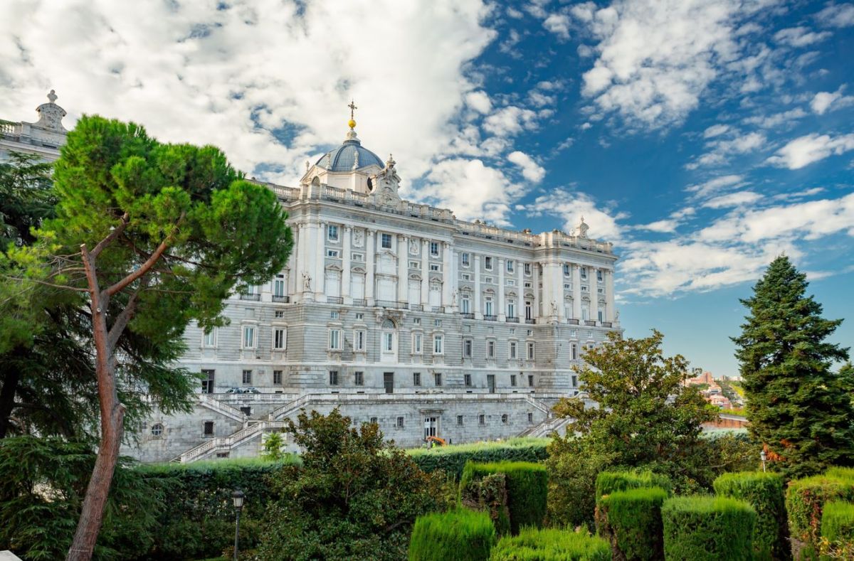 Le palais royal de Madrid
