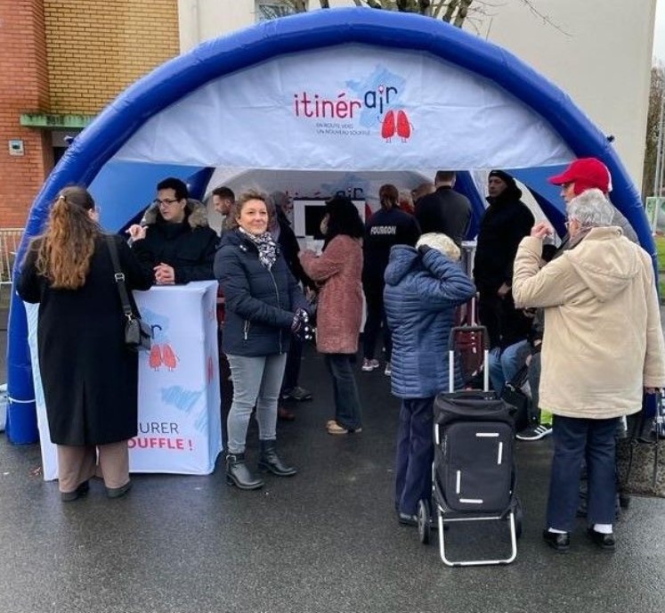 dépistage asthme liévin itinér'air