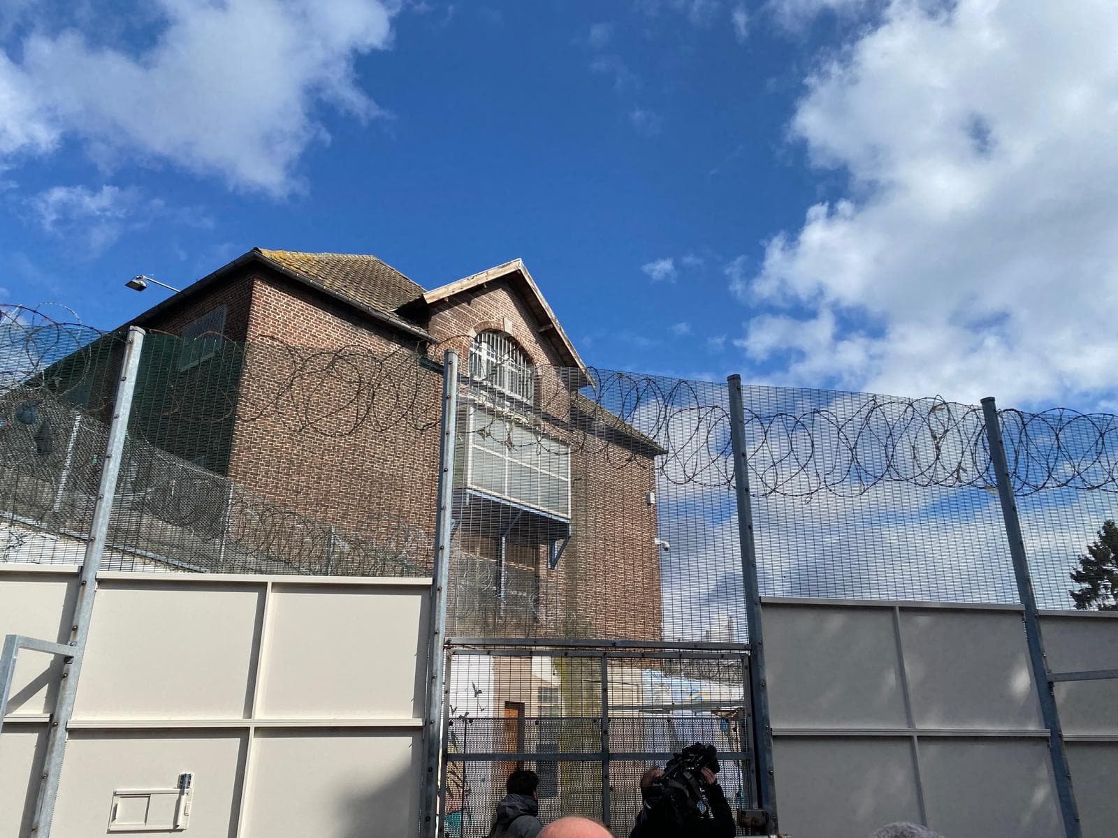 Vue sur la prison depuis l'&eacute;cole Pasteur