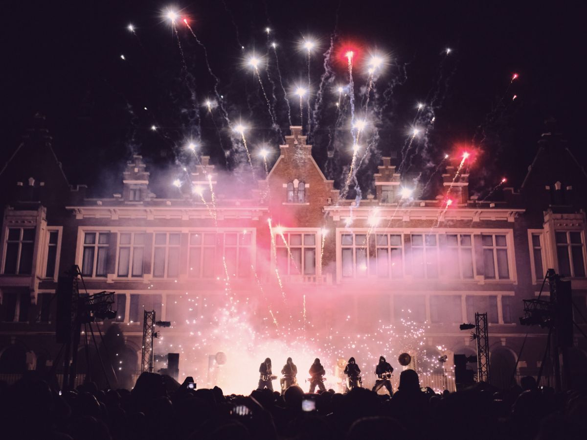 Il y a eu au total 8 concerts, tous hauts en couleur !