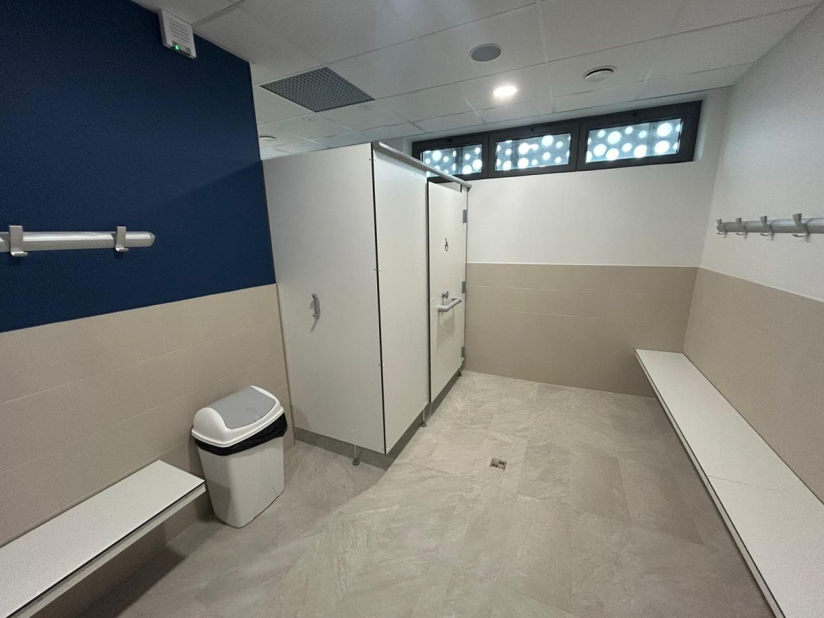 Des nouveaux vestiaires