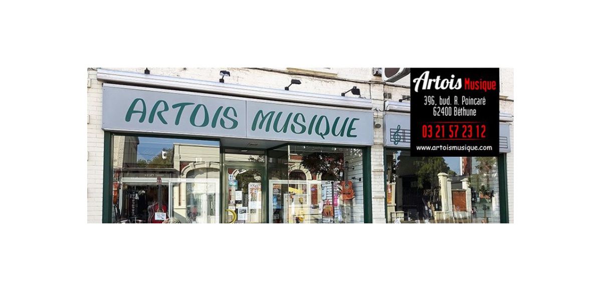 Qui a gagné le bon d’achat de 300 euros chez Artois Musique à Béthune ? 