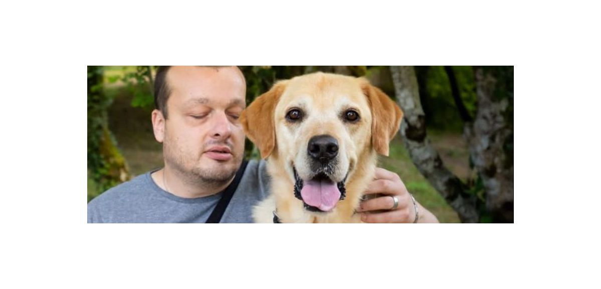 Un Isberguois appelle aux dons après la mort de son chien-guide