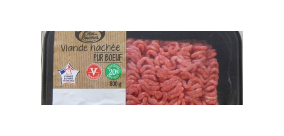 Rappel de viande hachée potentiellement contaminée vendue chez Lidl 
