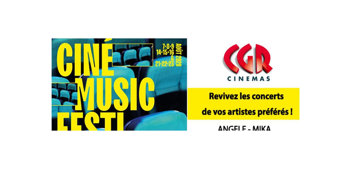 Qui a gagné son Pass Duo pour le Ciné Music Festival au MEGA CGR de Bruay la Buissière ?