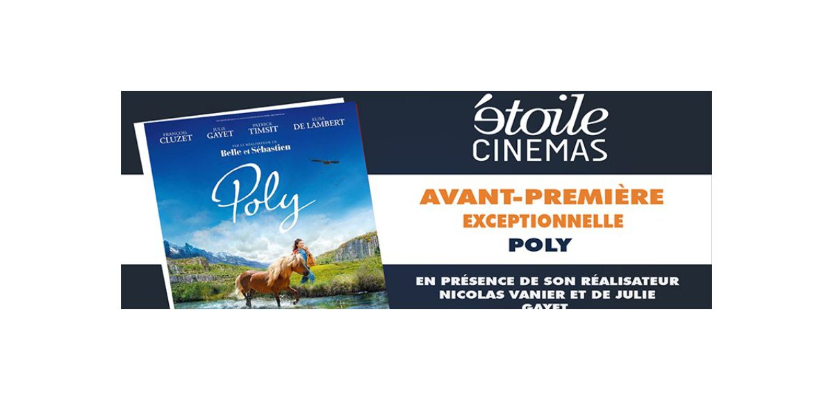 Qui va aller voir l'AVP du film POLY au cinéma de Béthune ETOILE CINEMAS ?