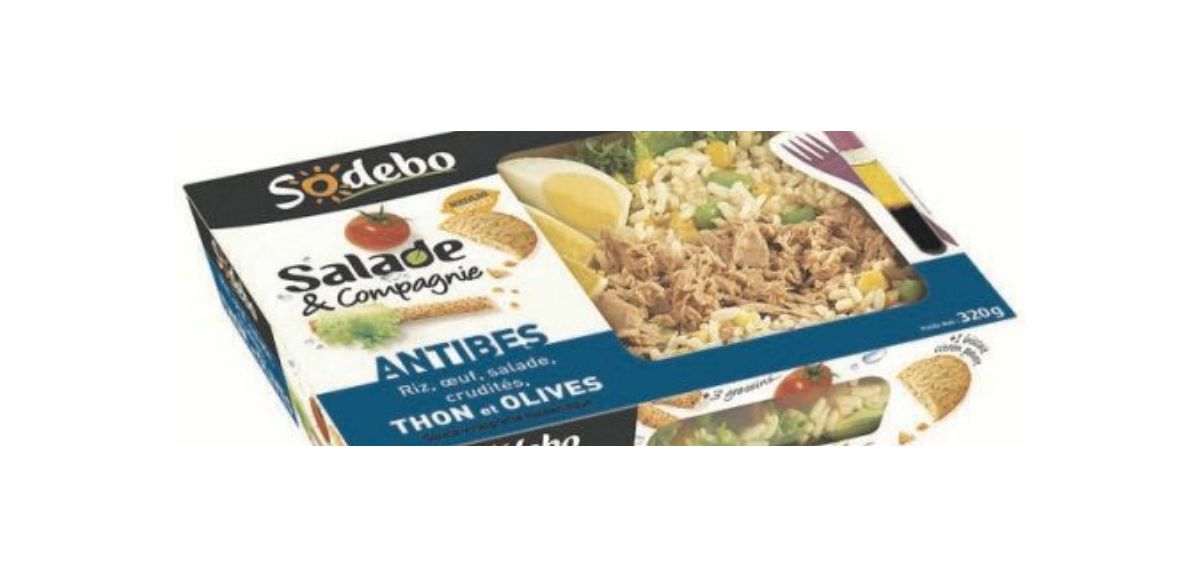 Carrefour et Auchan rappellent une salade Sodebo pour présence de salmonelles