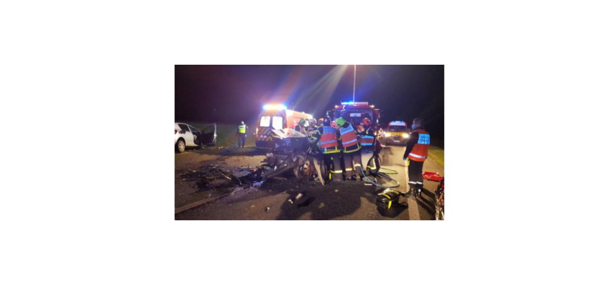 Une quinquagénaire meurt dans un violent choc frontal entre 2 voitures à Vaudricourt