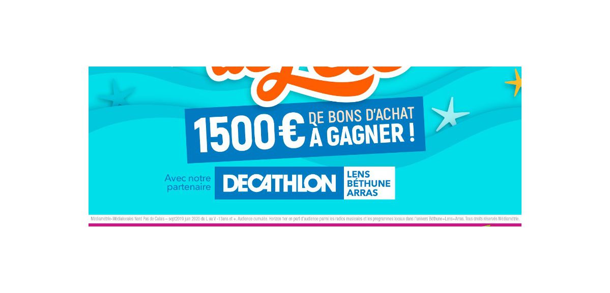 Qui a remporté son bon de 100€ chez Décathlon Lens-Béthune et Arras ?