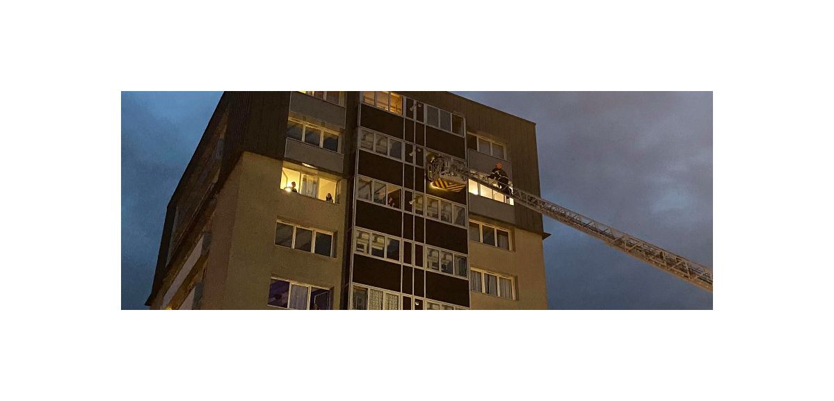 Évacuation de 6 personnes suite à l'incendie d'un immeuble à Béthune