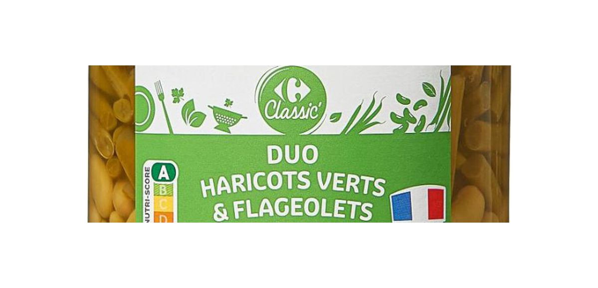 Rappel de bocaux de haricots chez Carrefour suite à la présence de larves