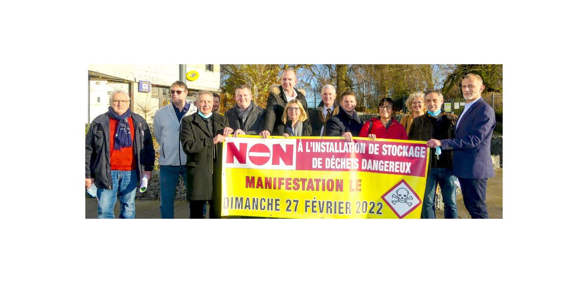 Hersin-Coupigny : manifestation ce dimanche contre  l'implantation d'un site de stockage de déchets dangereux
