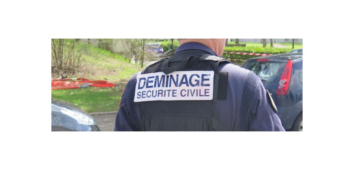 Intervention des démineurs et centre-ville bloqué après la découverte d'une grenade dans la Clarence à Calonne-Ricouart