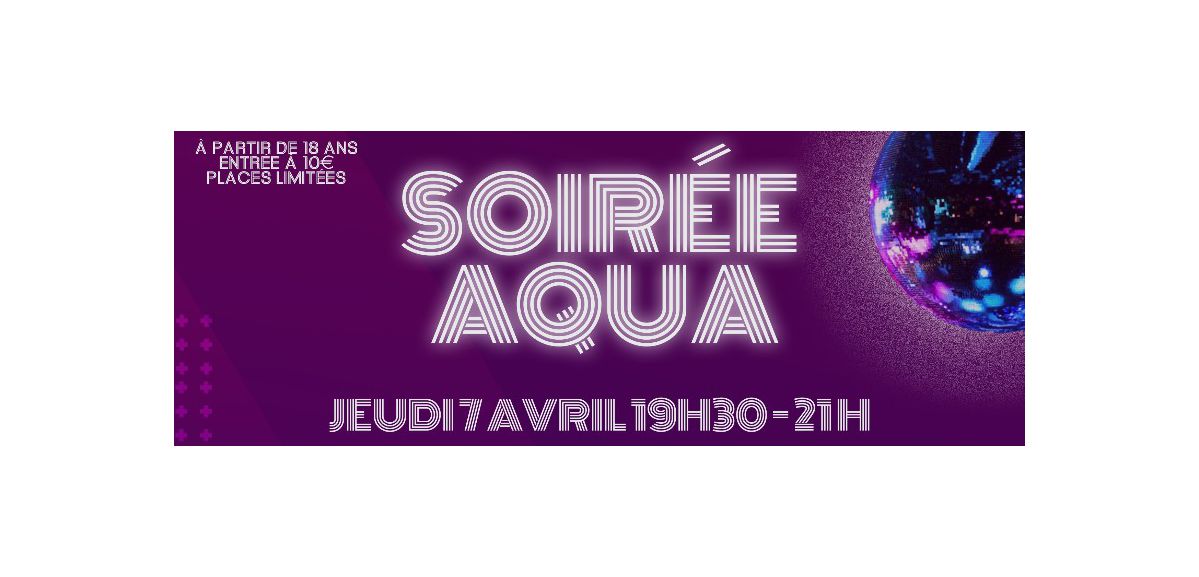 Ambiance disco dans votre centre aquatique NAUTICAA de Liévin !