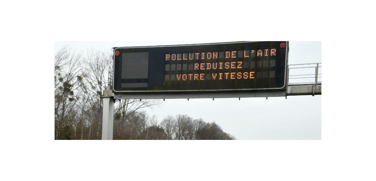 Pollution dans le Nord et le Pas-de-Calais : circulation différenciée et abaissement de vitesse maintenus ce lundi !