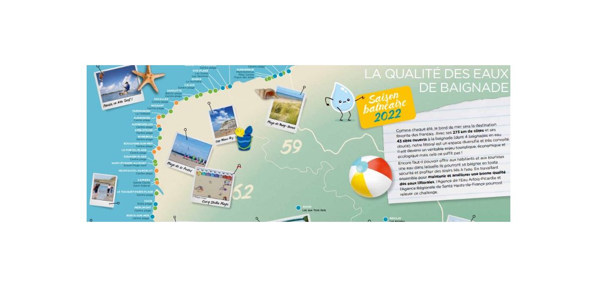 Hauts-de-France : la carte sur la qualité des eaux de baignade a été publiée 