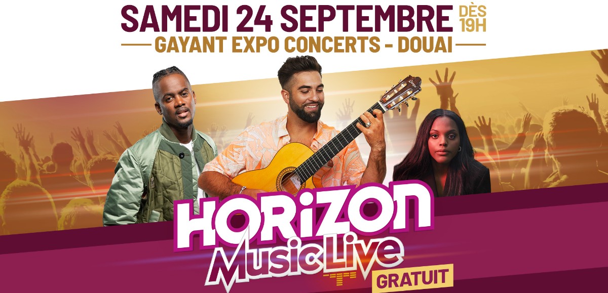 Les infos pratiques avant de vous rendre au Horizon Music Live avec Kendji Girac ce samedi à Douai