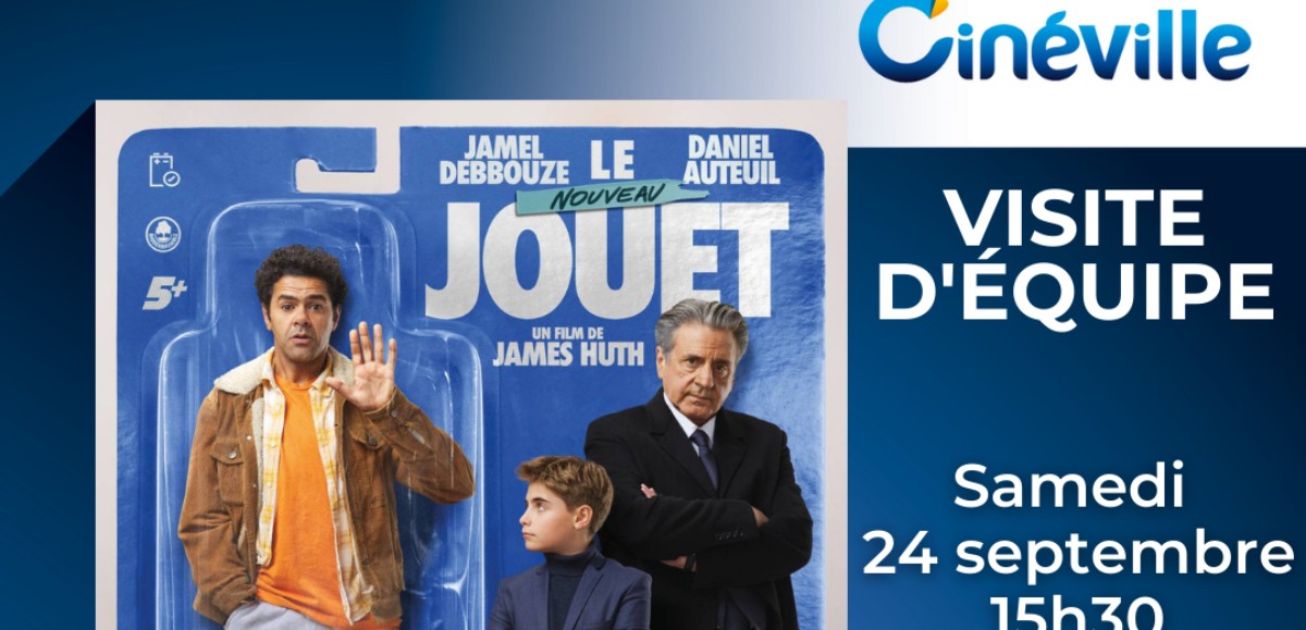 Qui a remporté ses places pour l'avant première du film LE NOUVEAU JOUET au Cinéville de Hénin-Beaumont?