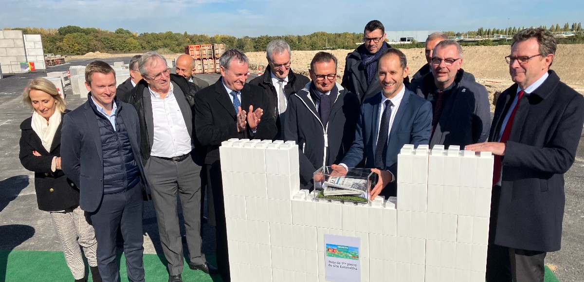 Energie : La construction d’un centre de production de biogaz a été lancée dans l’Arrageois