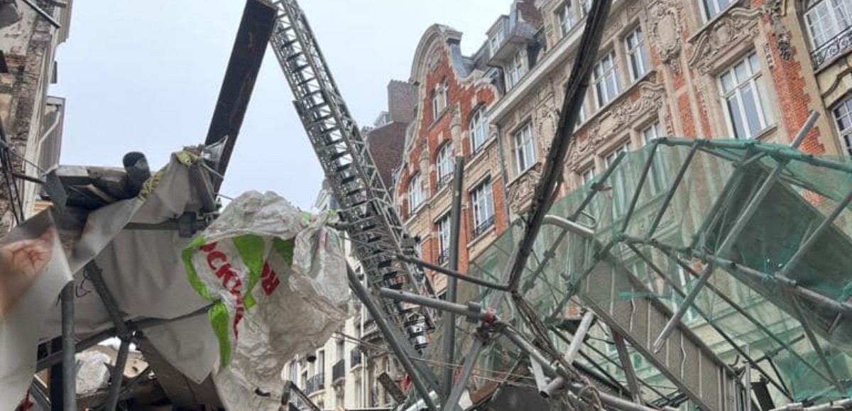 Effondrement à Lille: Un corps retrouvé dans les décombres