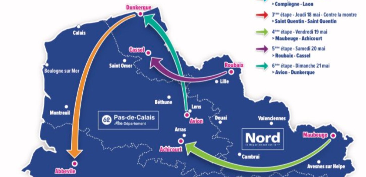 Les 4 Jours de Dunkerque passeront par l'Artois en mai prochain ! 