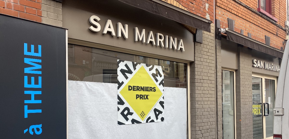 Fermeture des magasins de chaussures San Marina, 3 magasins concernés dans l'Artois 