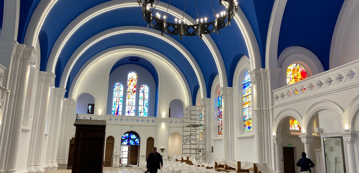 Liévin : l'église Saint-Amé fait peau neuve