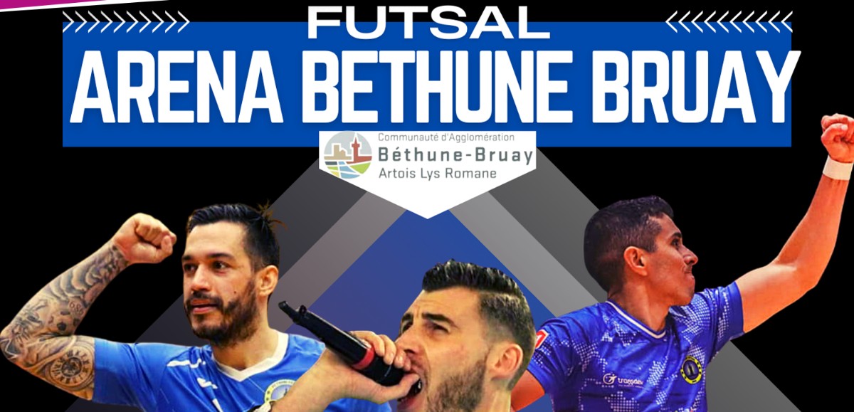 Qui a remporté ses places pour le match de championnat de France de Futsal Béthune/Laval ?