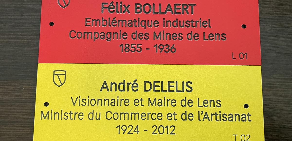 Fan de l’idée, Franck Haise a commandé sa plaque nominative pour Bollaert