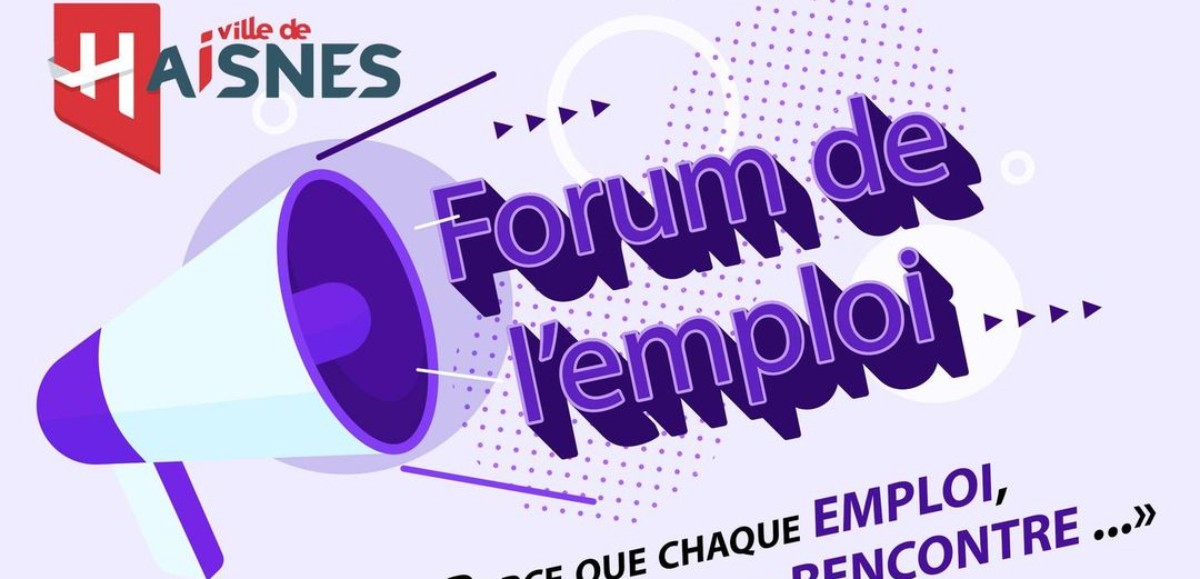 Haisnes : Le forum de l’emploi revient ce mercredi 26 avril 