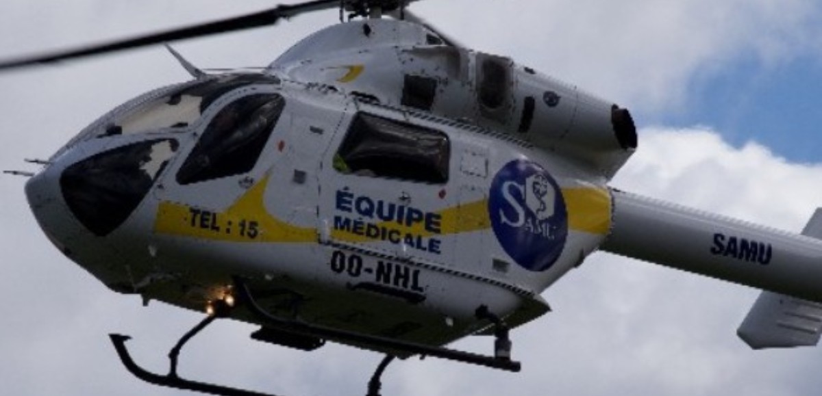 Pas-de-Calais : 3 personnes gravement blessées et héliportées après un accident