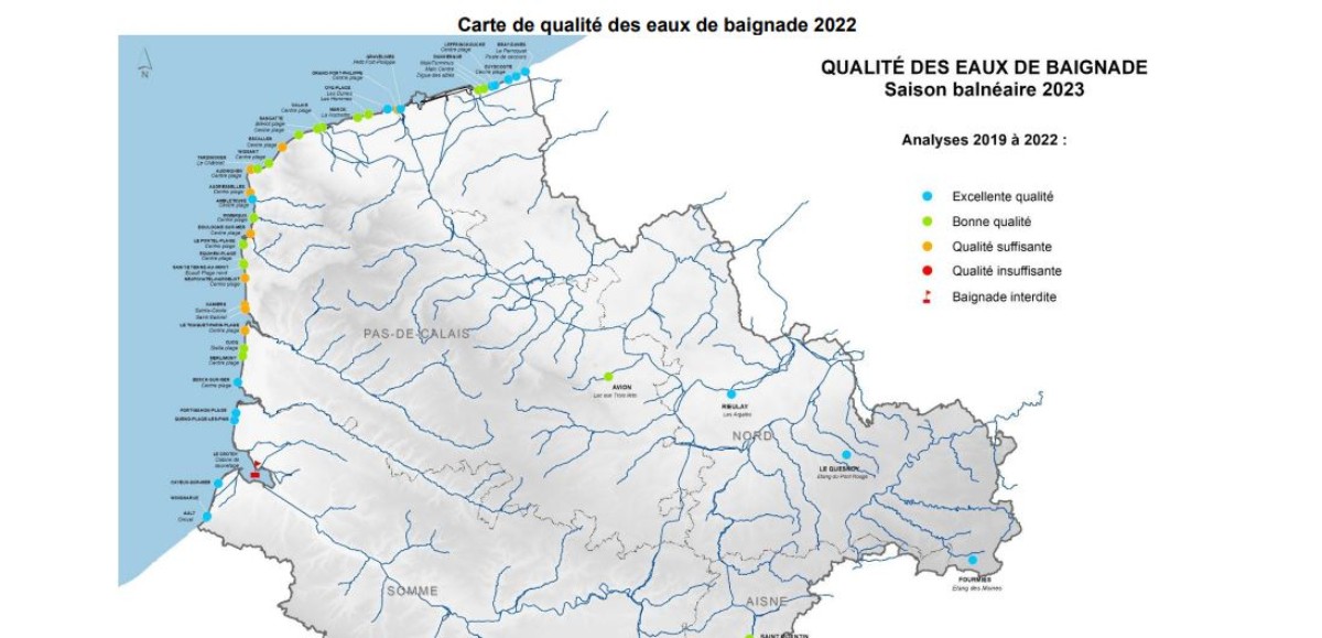 Qualité des eaux de baignade : quel est le palmarès dans le Nord et le Pas-de-Calais ?