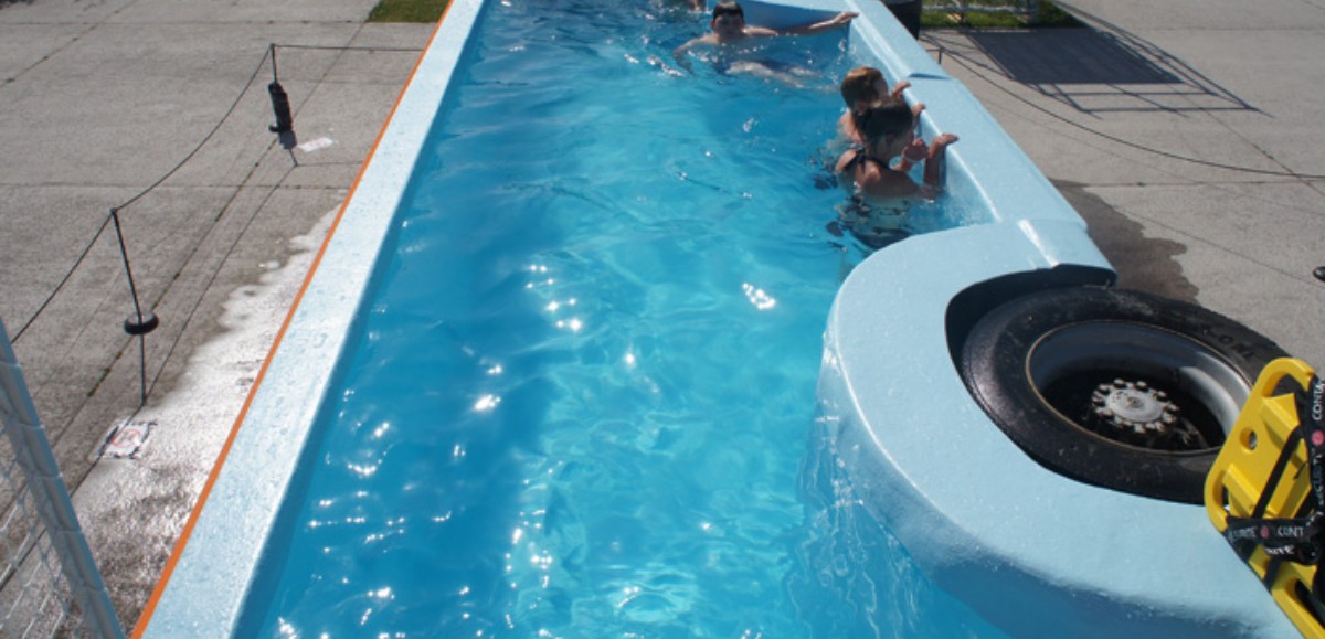 Le bus-piscine Tadao, qui a sillonné l’Artois en 2019, est mis en vente 