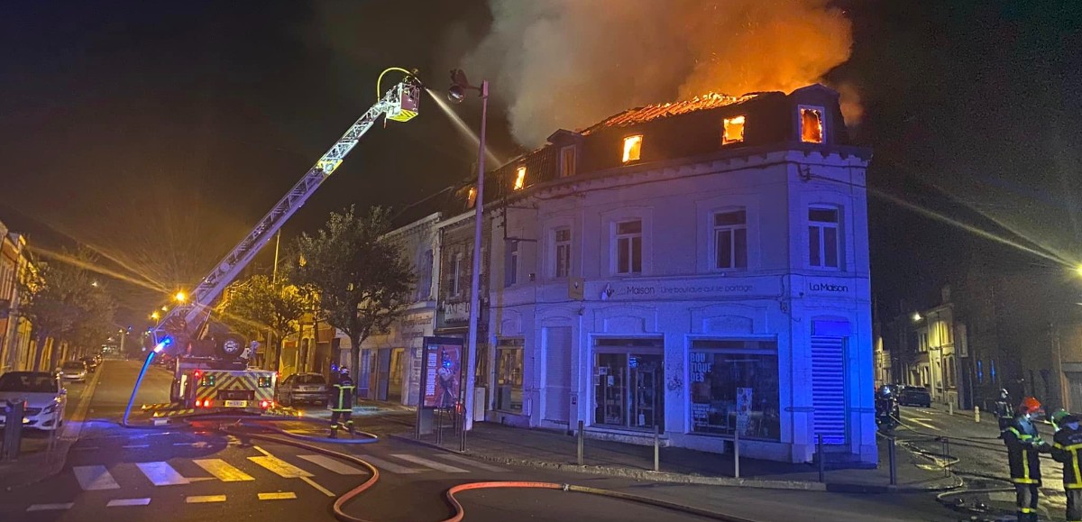 Un incendie détruit plusieurs appartements à Béthune