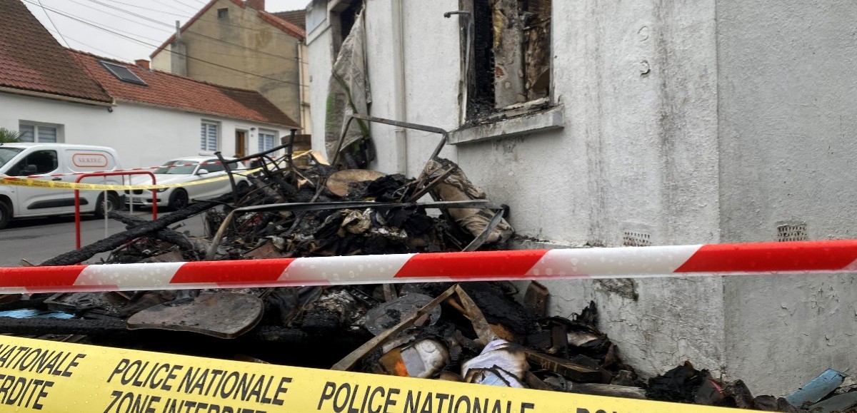 Le blessé retrouvé sur place serait responsable de l'incendie mortel à Bruay-la-Buissière