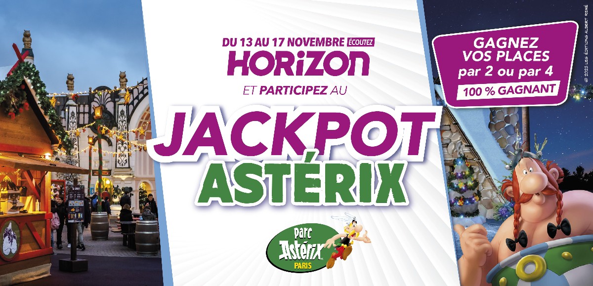 Du 13 au 17 novembre, remportez vos places par 2 ou par 4 pour le Parc Astérix !