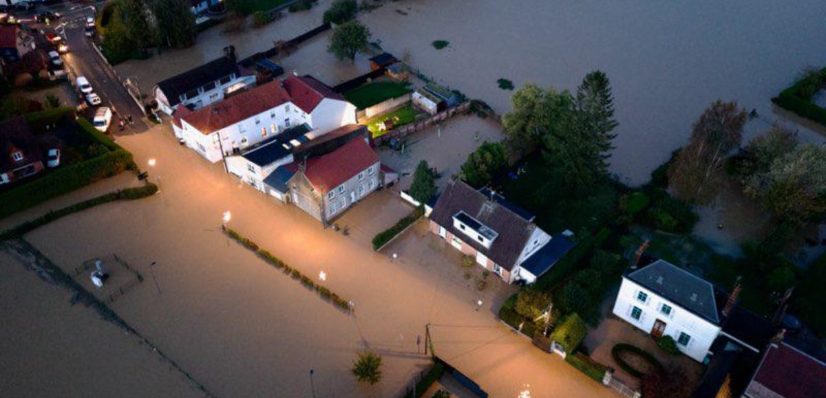 Inondations dans le Pas-de-Calais : 7 blessés, 1 500 pompiers mobilisés