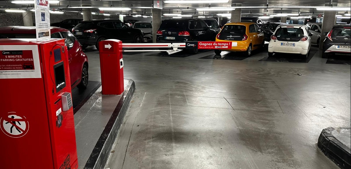 Béthune : le parking Q-Park de nouveau ouvert entièrement 