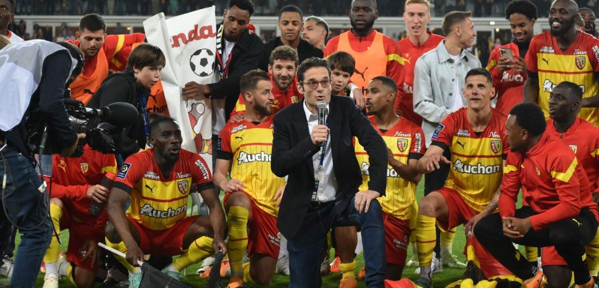 Le RC Lens, deuxième meilleur club français de l’élite en 2023