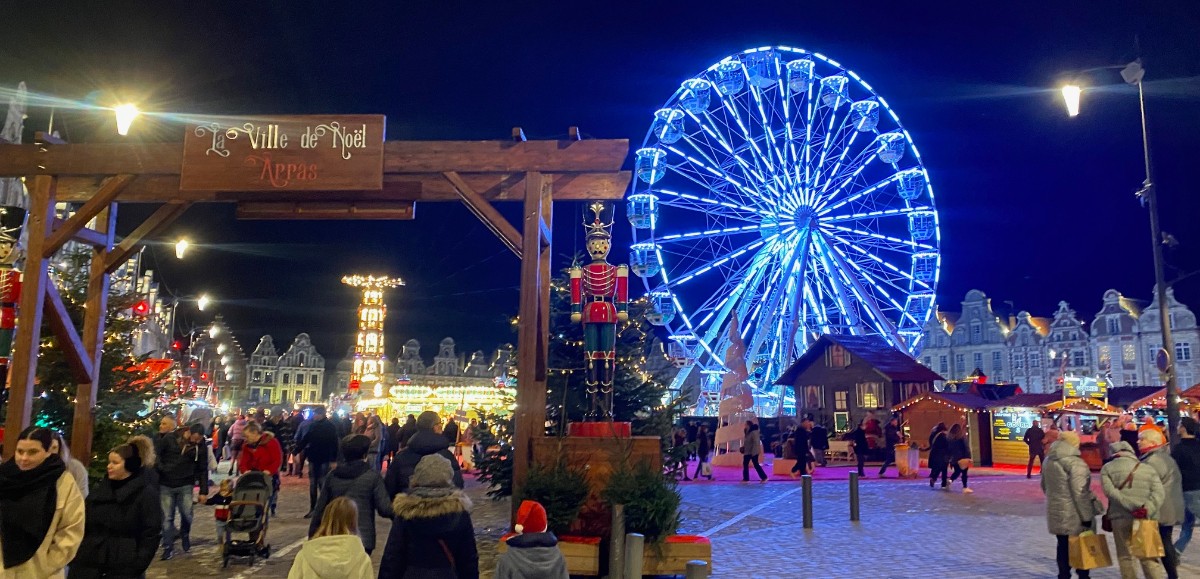 La ville de Noël d’Arras dépasse le million de visiteurs