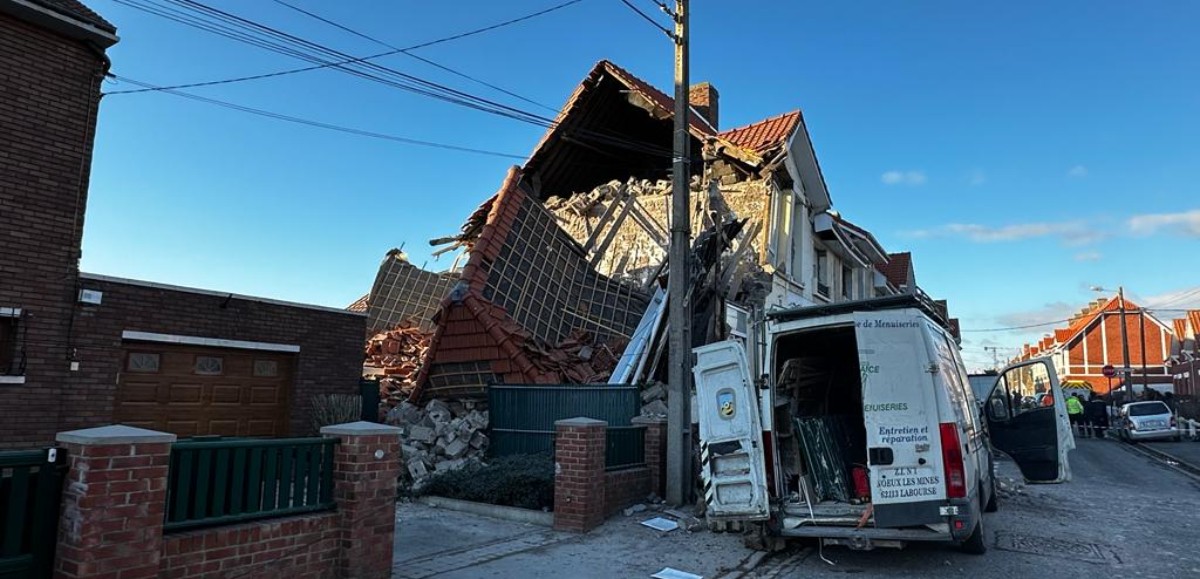 Lens : une maison en travaux s’effondre 