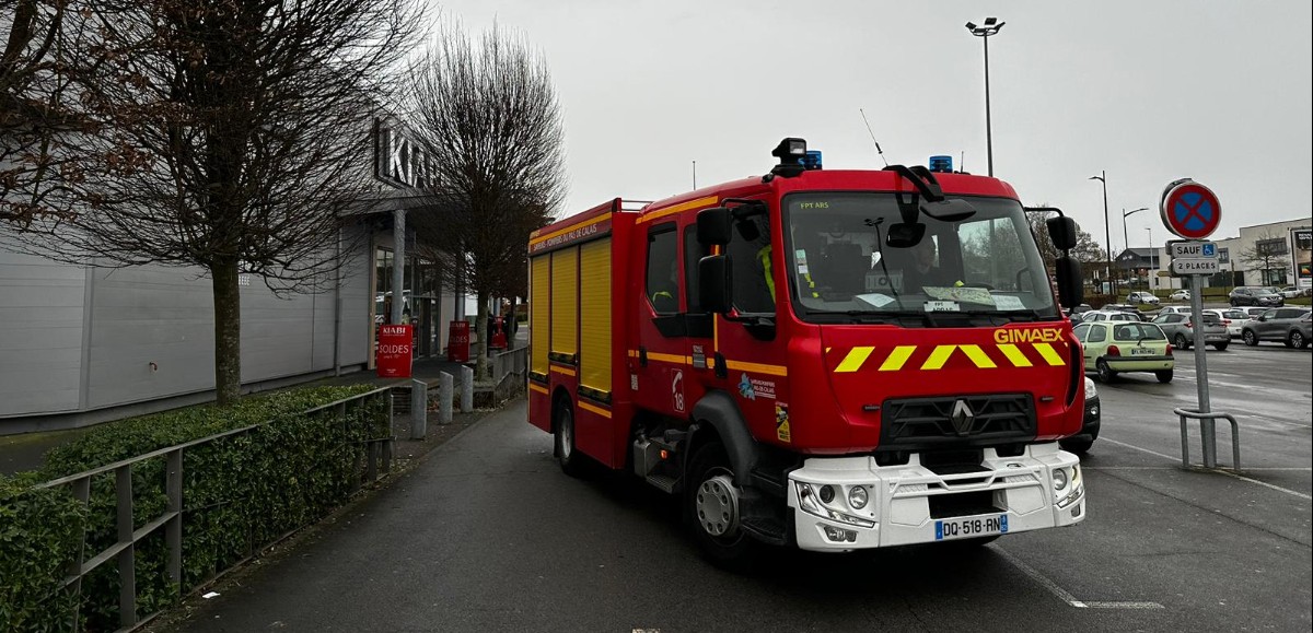 Une suspicion de fuite de gaz provoque l’évacuation d’un commerce à Arras