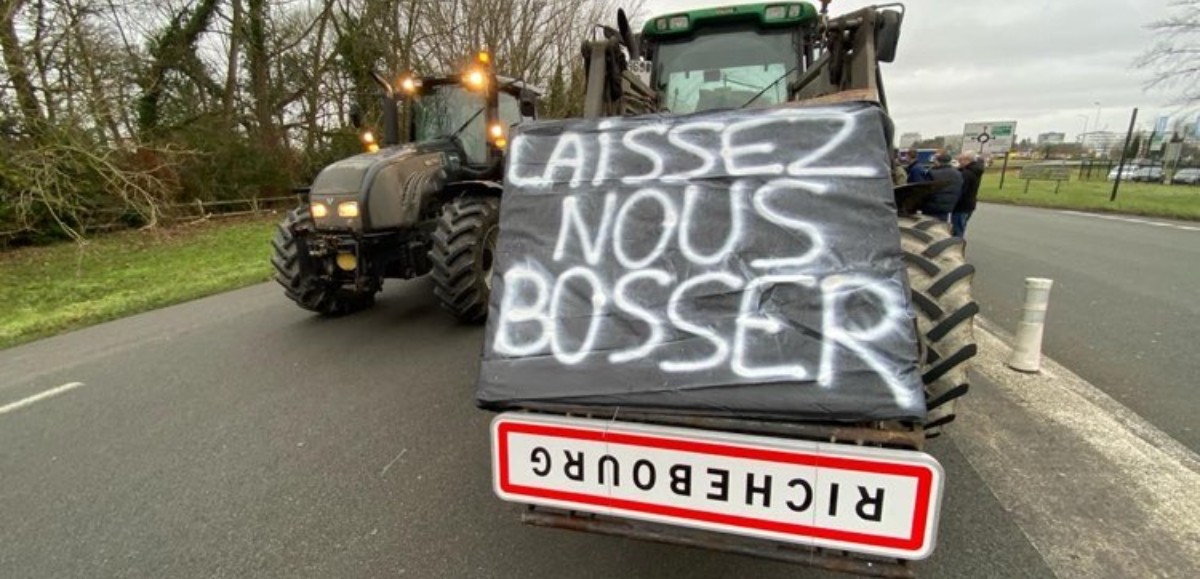Départ d'un convoi d’agriculteurs ce jeudi sur l’A26 direction Paris 