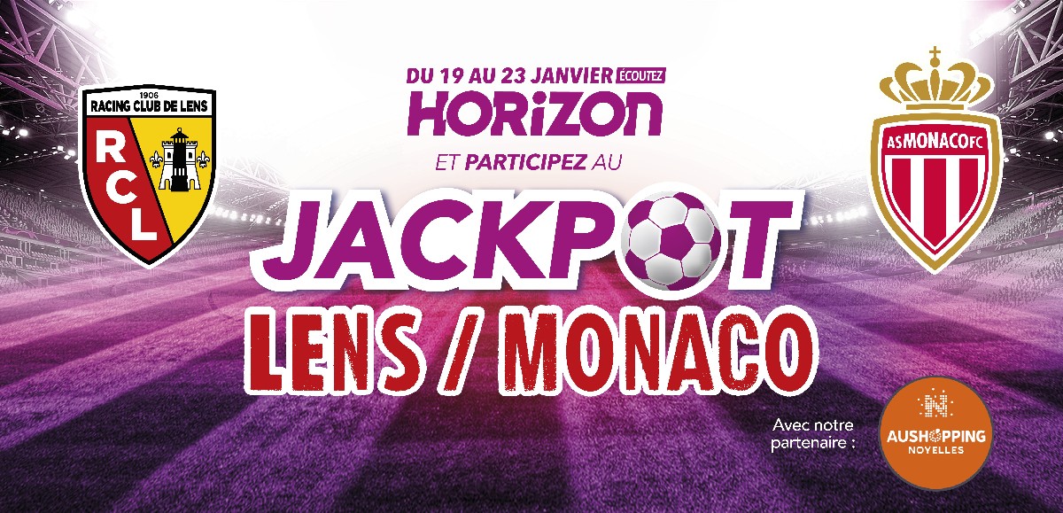 Du 19 au 23 février, tentez de remporter vos places pour le match Lens – Monaco ! 